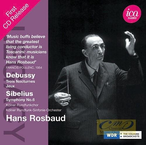 Debussy: Trois Nocturnes, Jeux, Jean Sibelius: Symphony No. 6